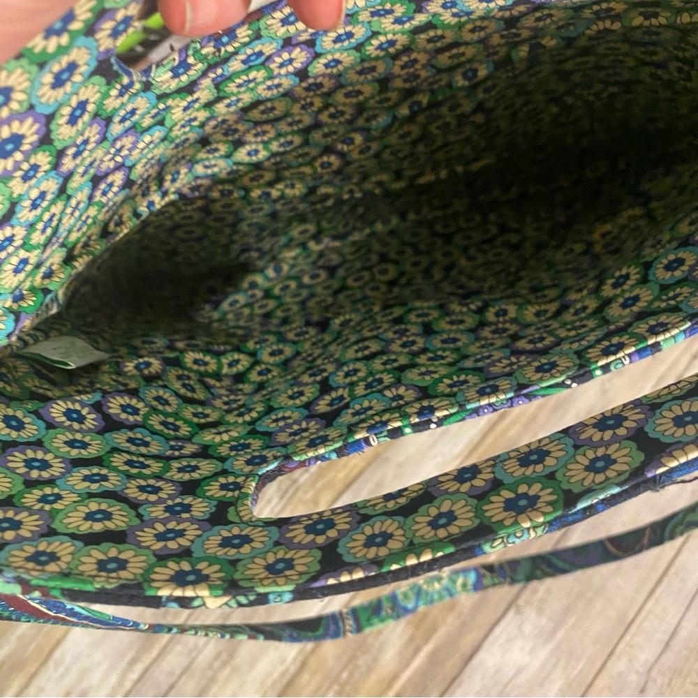 Vera Bradley 2009 Holiday Blue Rhapsody Tote - Picture 3 of 7